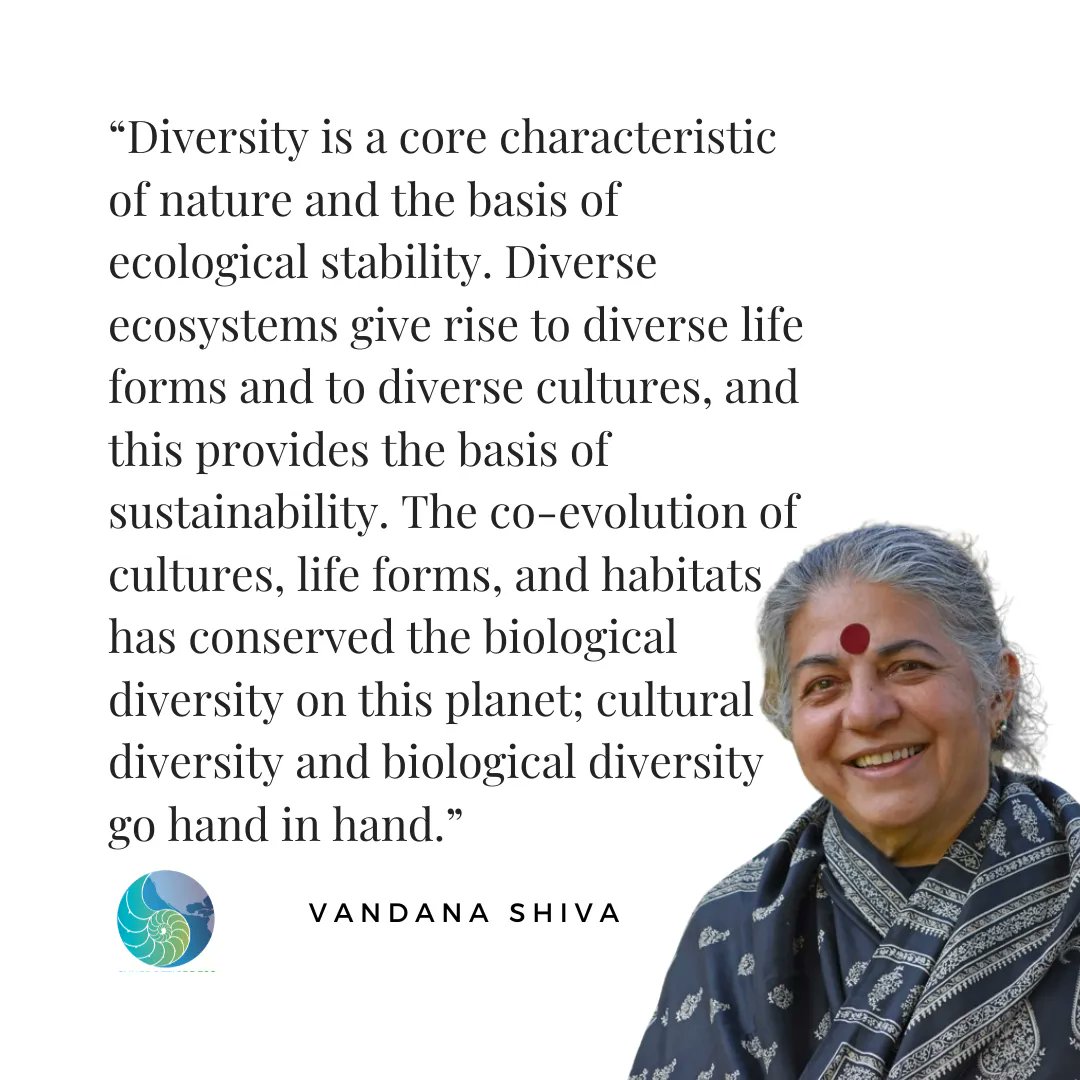 We love this quote from author of Agroecology and Regenerative Agriculture, @drvandanashiva. 🌿⁠ ⁠⁠ Learn more about the book: buff.ly/3vdyoNV #agroecology #vandanashiva #regenerativeagriculture