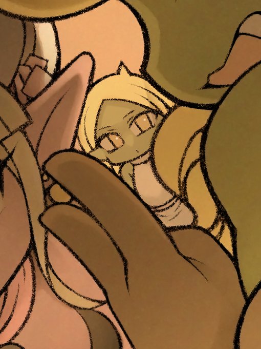 僕は漫画の背景とかに居るモブキャラが好きなのでモブがメインの集合絵を描くんだけど、その中でまたモブが気に入ってしまうというマトリョーシカした厄介な癖を持ってる事に最近気づいた 