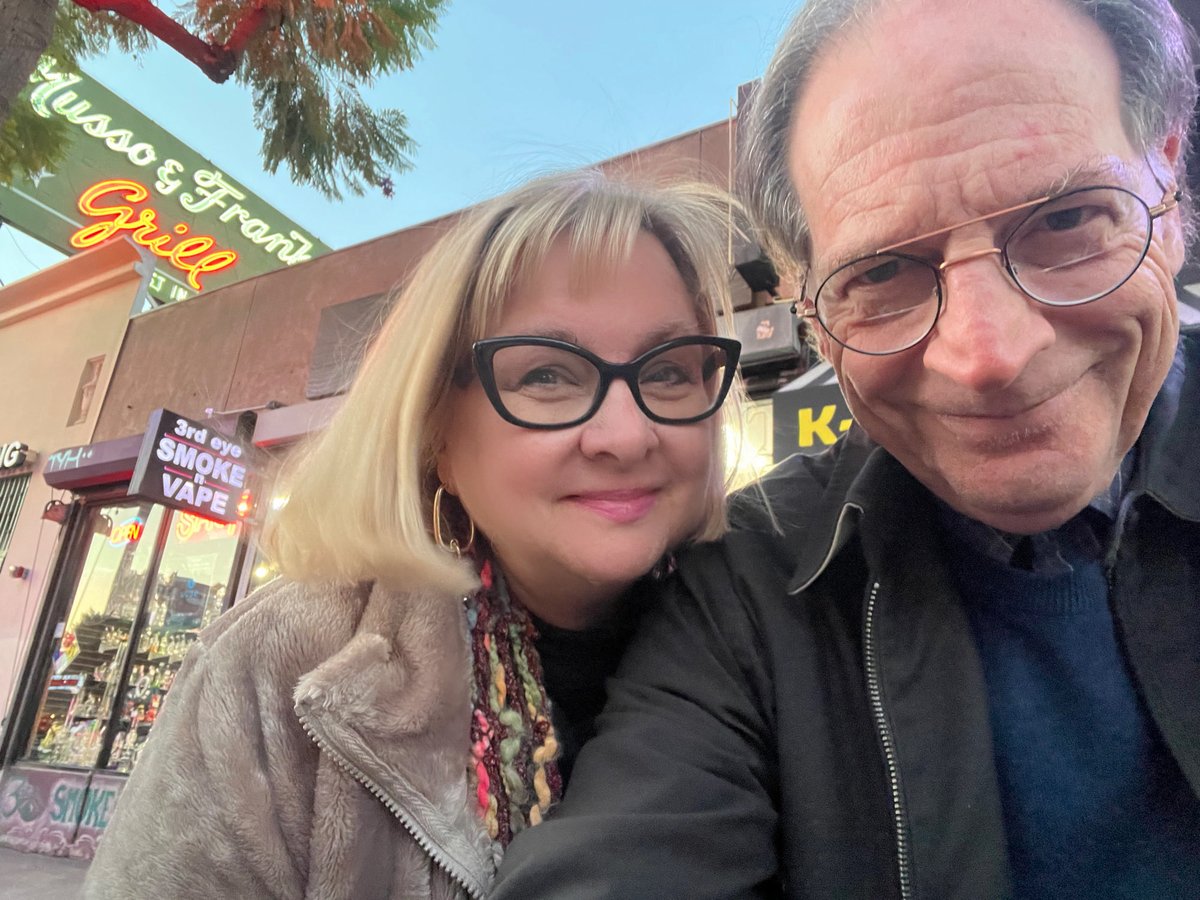Having dinner at our favorite famous old Hollywood Haunt! #mussoandfranksgrill