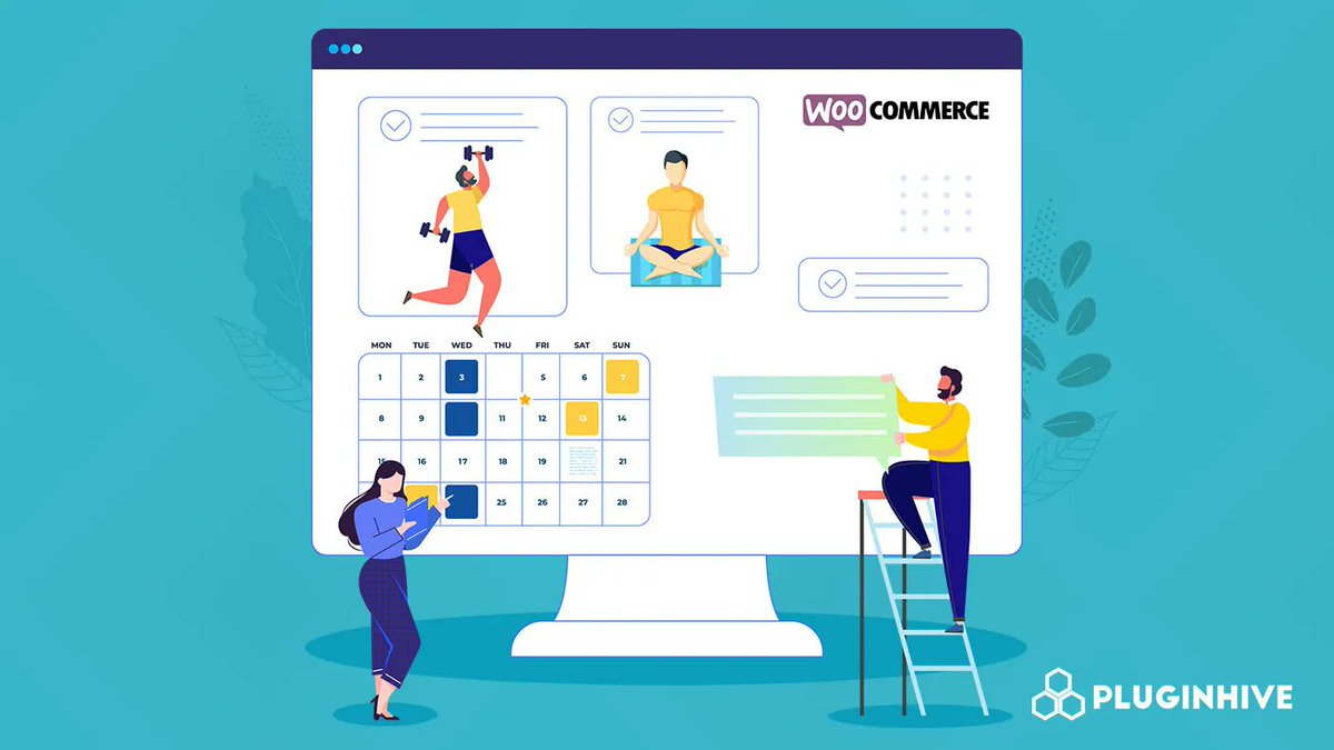 PluginHive's tweet image. With PluginHive&apos;s WooCommerce Bookings &amp;amp; Appointments plugin it only takes  5 steps to create a  fitness website 
pluginhive.com/5-easy-steps-t…

#recurringappointment #recurringappointments #woocommercerecurringorders