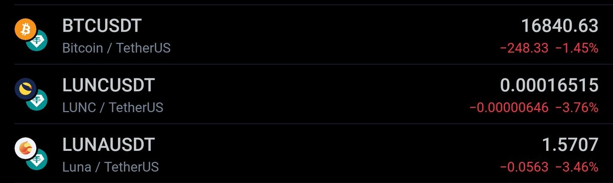 davidagoebelt's tweet photo. I've mentioned this before, but #LUNC, #Luna, and #BTC are closely following a lockstep relationship. 

I imagine a worst case bottom for #BTC around $5000, so by extrapolation, I'm going to set #LUNC buy orders down to .00005.

Definitely NFA, just a bear market buying plan. https://t.co/Io2i1dMvYK