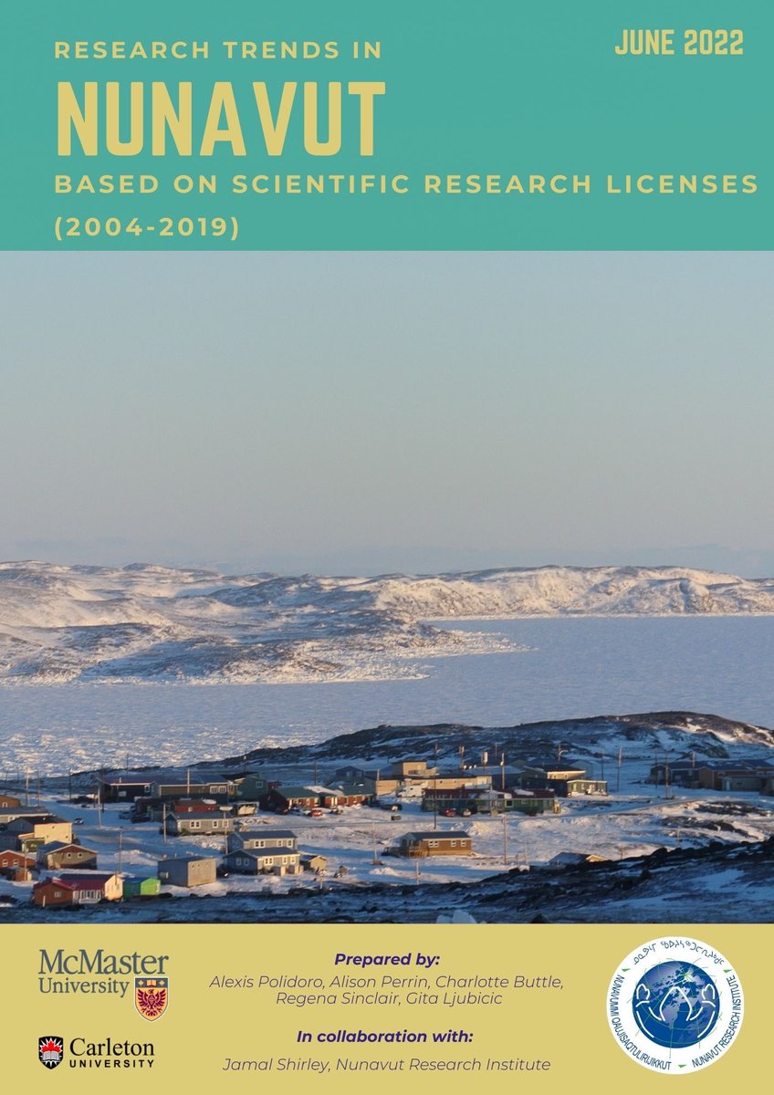 For everyone living in and doing research in Nunavut please join us at <a href="/ArcticNet/">ArcticNet</a> #ASM2022 “Making research work for Nunavummiut” town hall session at 3:30pm in room 200B! A review of Nunavut research trends and interactive discussion on improving research outcomes in Nunavut.