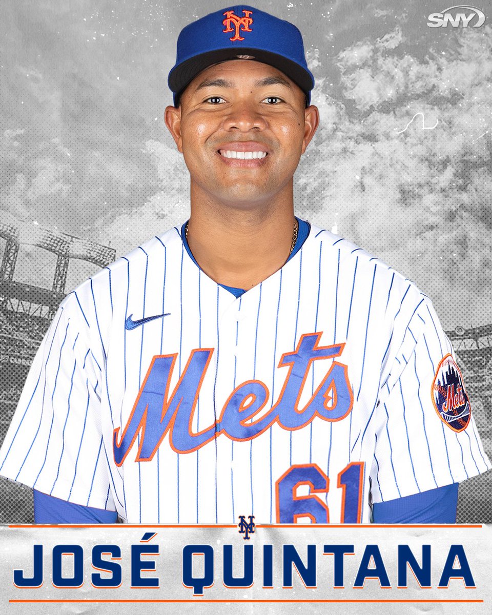 SNY Mets on Twitter: "Welcome to New York, José Quintana! 🗽"