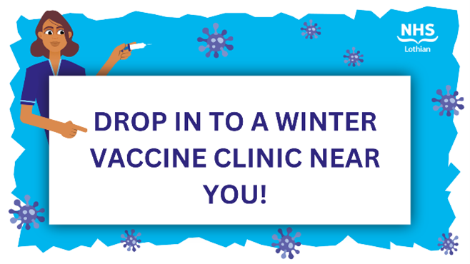 NHS Lothian (@nhs_lothian) on Twitter photo Live, work or shop in Edinburgh? Still to get your winter vaccines?
Until 22nd December, eligible adults can drop in to Ocean Terminal or Waverley Mall, 7 days a week!
🕘 9am - 6.30pm (OT)
🕙 10am - 5.30pm (WM)
Don't let your protection fade 👉🏼 ow.ly/4sxo50LQPxJ Live, work or shop in Edinburgh? Still to get your winter vaccines?
Until 22nd December, eligible adults can drop in to Ocean Terminal or Waverley Mall, 7 days a week!
🕘 9am - 6.30pm (OT)
🕙 10am - 5.30pm (WM)
Don't let your protection fade 👉🏼 ow.ly/4sxo50LQPxJ