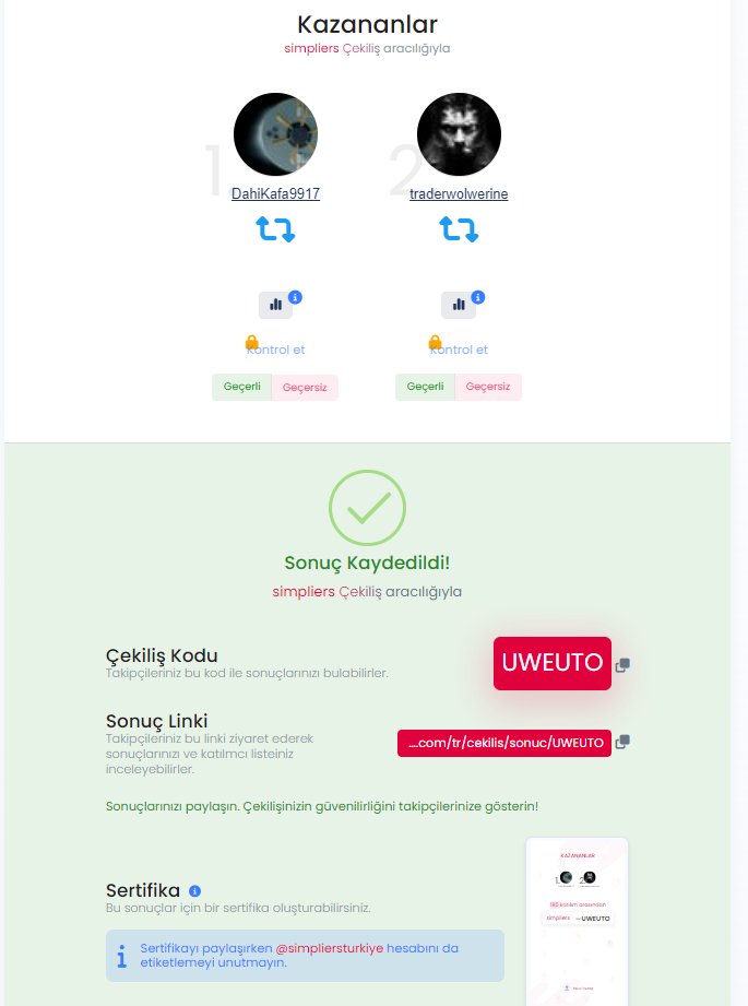 . @DahiKafa9917 ve analistlerimizden <a href="/traderwolwerine/">Enes aka wolverinefx</a> :D çıktı. Hak haktır kendisi karar verecek :D