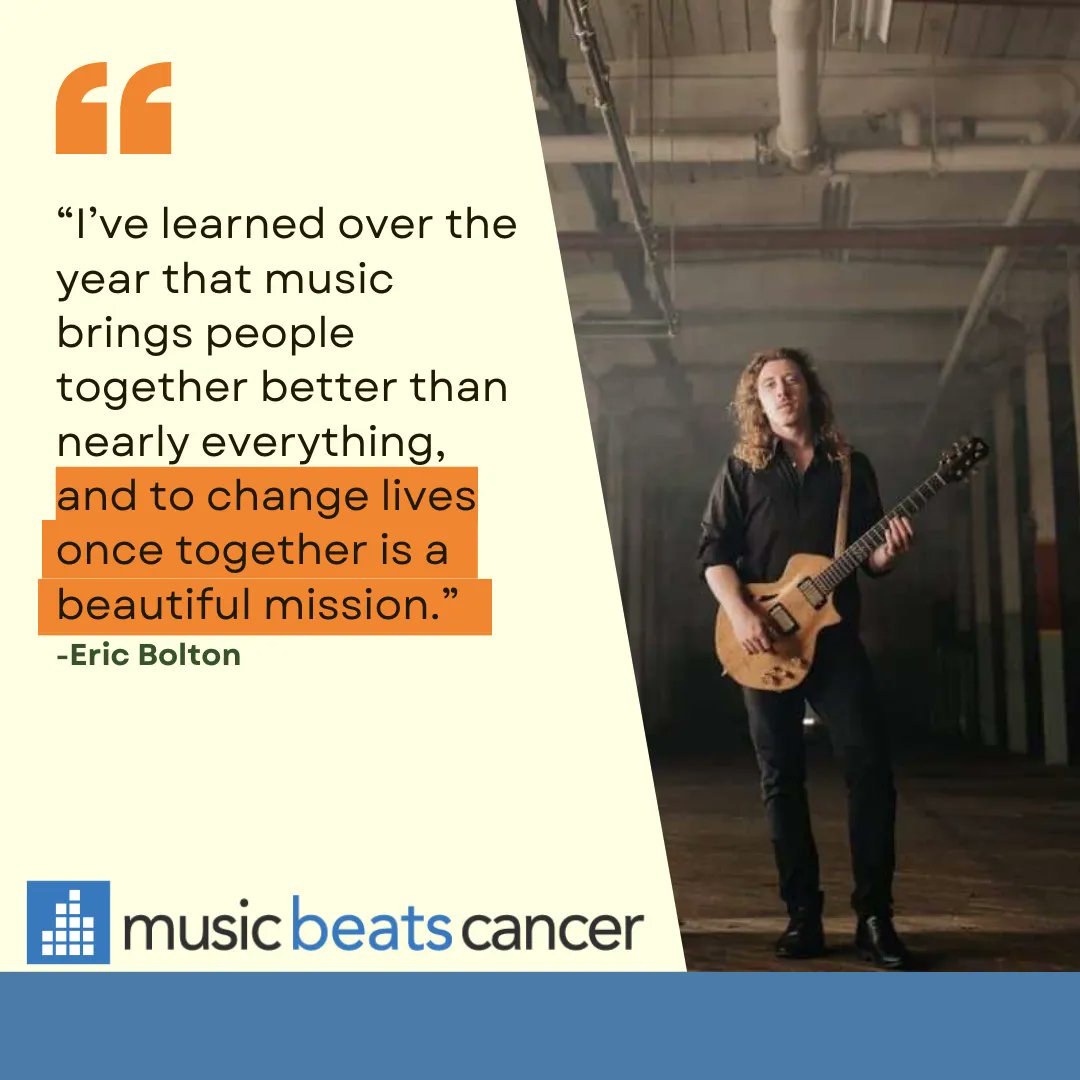 Music Beats Cancer (@musicbeatcancer) on Twitter photo Please welcome <a href="/EBoltn/">Eric Bolton</a> - #MusicBeatsCancer participating artist!
Learn more about Eric: buff.ly/3FxIFcT
#CancerResearch #Cancer Please welcome <a href="/EBoltn/">Eric Bolton</a> - #MusicBeatsCancer participating artist!
Learn more about Eric: buff.ly/3FxIFcT
#CancerResearch #Cancer