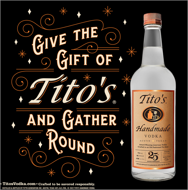 A timeless gift that friends and family are sure to enjoy! Shop <a href="/TitosVodka/">TitosVodka</a>  bit.ly/3zBSZx9