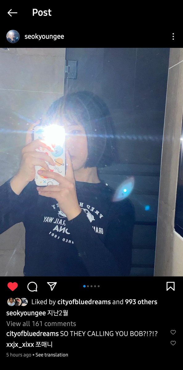 seokythinker's tweet image. SEOK-BOB JUST DROPPED GO LIKE AND COMMENT NEOWWWW
#서경 #공원소녀 #GWSN #Seokyoung
instagram.com/p/Cl3WZ_nvljD/…