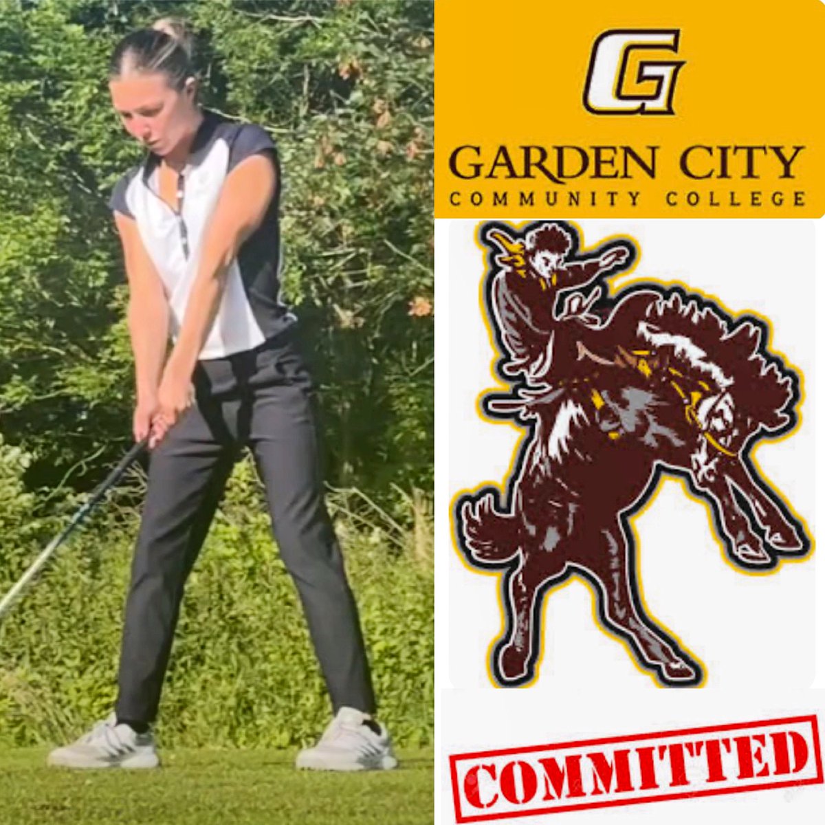🚨COMMITTED🚨 We are delighted to announce Summer Griffiths from Lancashire, 🏴󠁧󠁢󠁥󠁮󠁧󠁿 has verbally committed to @GCCCBroncbuster . Summer will start at this NJCAA programme next Fall with @MillerCoachz & his team. We look forward to watching her progress in Garden City, Kansas.