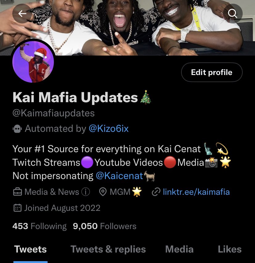 Kai Mafia Updates🎄 on Twitter: &ldquo;Thank you all for 9K followers i didn’t