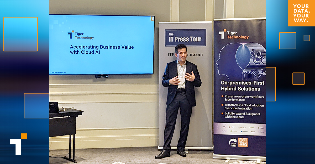 TigerTechTweets's tweet image. It’s a wrap on IT Press Tour! We were delighted to share our on-premises-first (OPF) approach to hybrid cloud workflows with storage &amp;amp; data management experts from Europe. 
Learn more:lnkd.in/dZTVwJED#Tiger… #ITPT #OnPremFirst #HybridCloud #cloud #cloudcomputing #digitalpathology