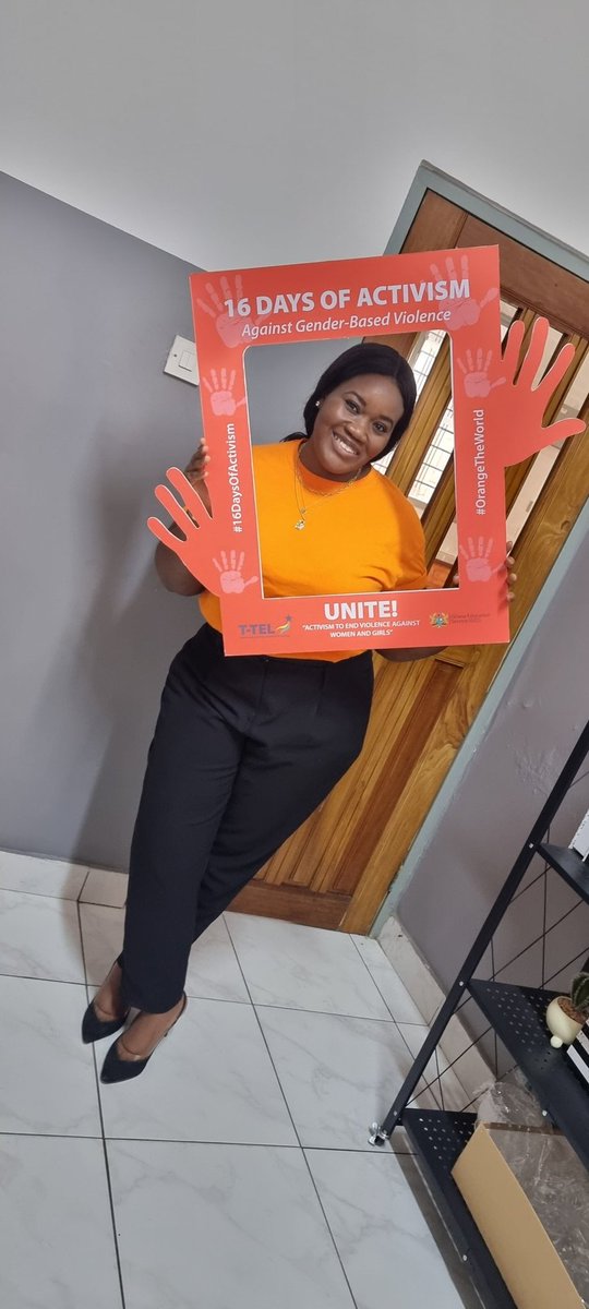 Day 13 of #16DaysofActivism2022
#16DaysOfActivismAgainstGBV 
#OrangeTheWorld 
#16DaysofAction
