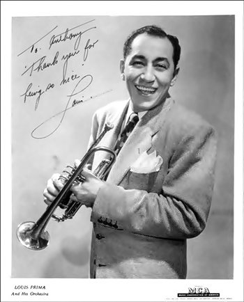 #OnThisDay, 1910, born #LouisPrima : 'King of #Swing' - #Jazz 🎺