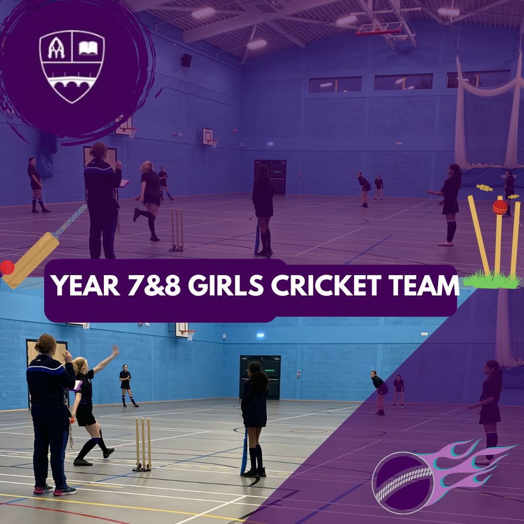 Year 7&amp;8 girls travelled to <a href="/SalesianSchool/">Salesian School</a> for the Surrey 8-side indoor cricket 🏏 competition.   Everyone did amazingly well, with CHS winning the game with 3 overs left. CHS will move to the next round of the Surrey Cup. Thank you to <a href="/SalesianSchool/">Salesian School</a> for hosting the game 💪🏻🏏