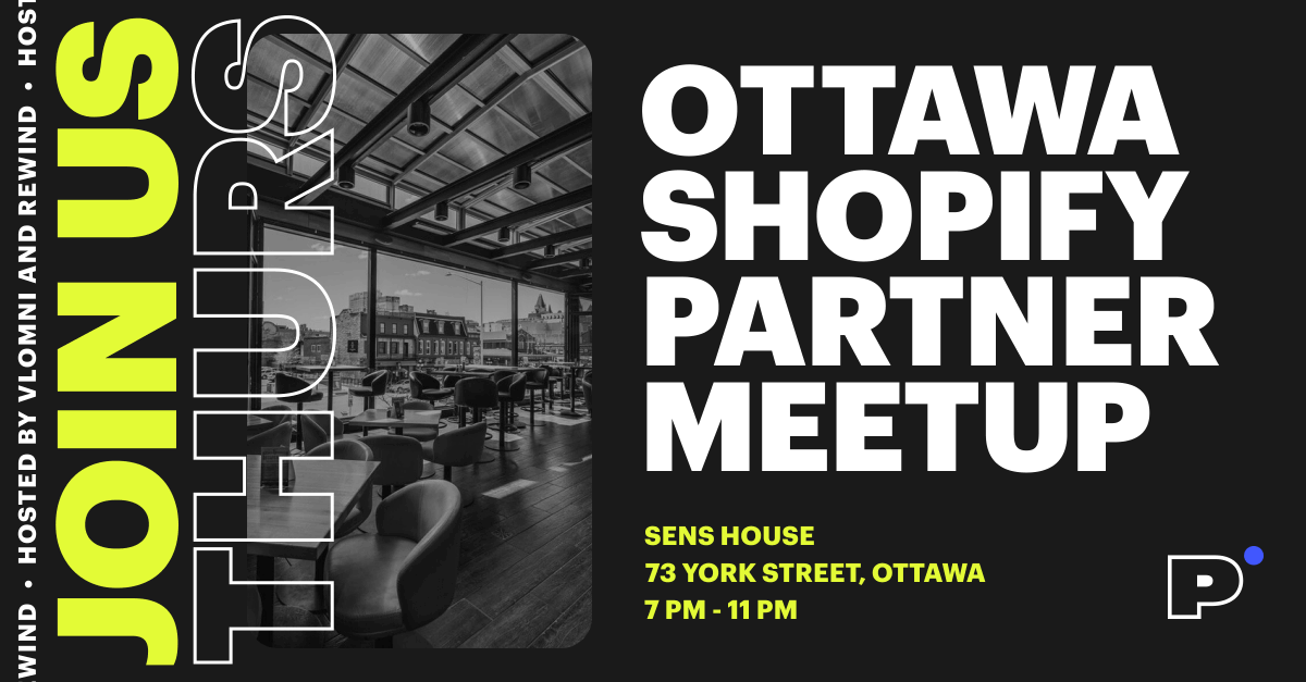 Our team will be joining this week's Shopify partner meet-up - looking forward to connecting with @VL_OMNI, <a href="/rewind/">Rewind</a>  and other industry friends IRL! For any other local partners or those visiting, come by and say hi!

More info: ti.to/partner-meetup…