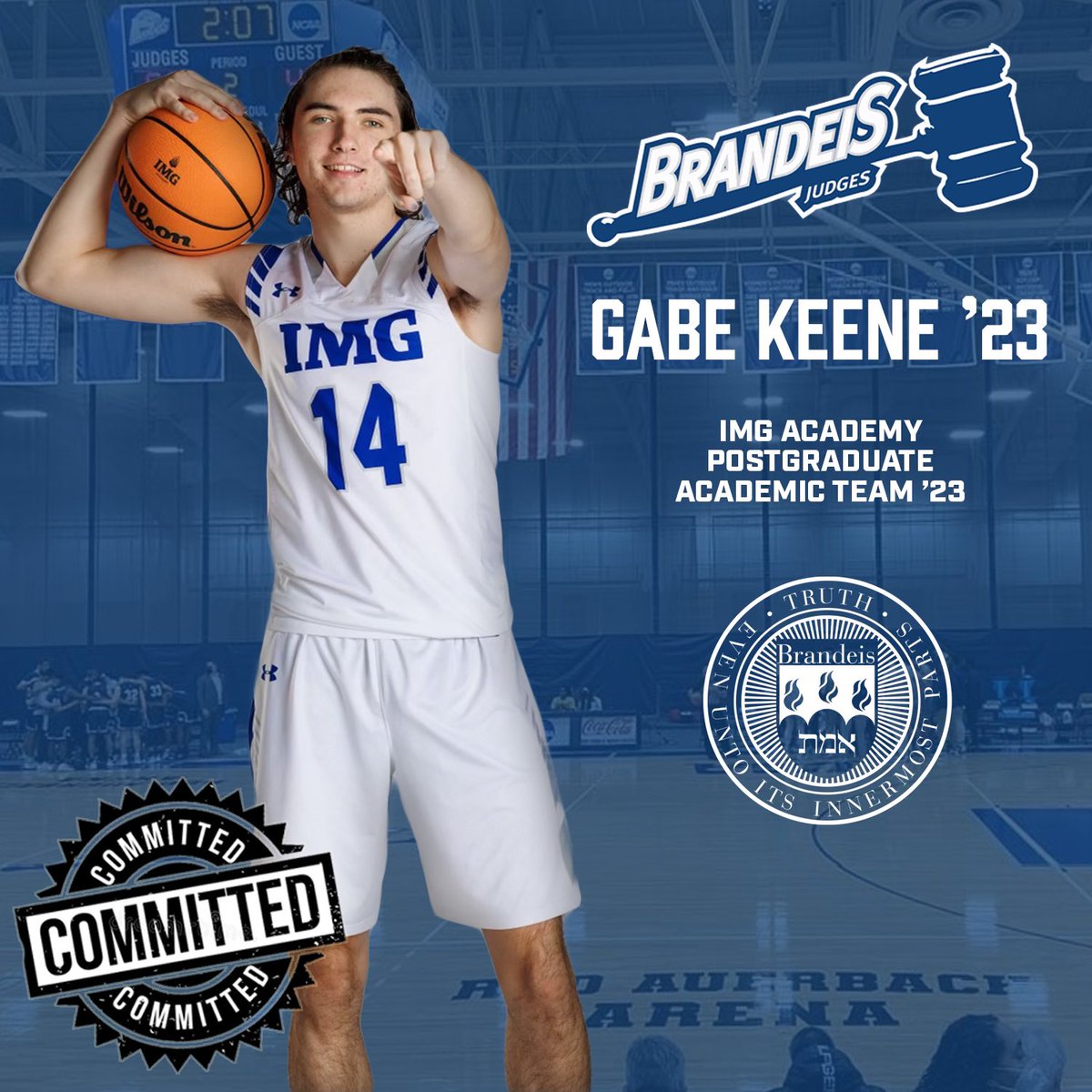 I am proud to announce my commitment to Brandeis University! I would like to thank God, my family and friends, and those who helped facilitate this process! <a href="/coachalexpopp/">Team Alex Popp</a> <a href="/JFBAIN5/">Jean Bain</a> <a href="/IMGABasketball/">IMG Academy Basketball</a> <a href="/BrandeisMBB/">Brandeis Men's Basketball</a>