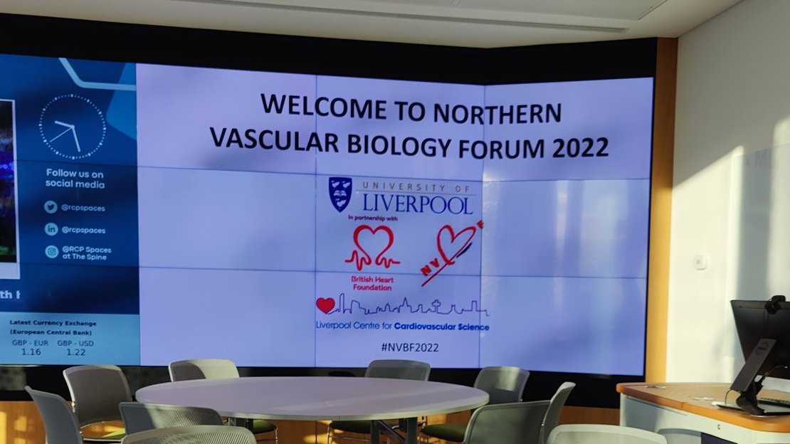 MMU Thrombosis Research Group (@mmu_thrombosis) on Twitter photo Great day for <a href="/MMU_thrombosis/">MMU Thrombosis Research Group</a> attending <a href="/NVBF_News/">NVBF_News</a> 2022!
Fantastic opportunity to present our #research and network! 👩🔬🔬🧑🔬
Thanks to <a href="/LiverpoolCCS/">Liverpool Centre for Cardiovascular Science</a> <a href="/LivUni/">University of Liverpool</a> for hosting!
We look forward to welcoming everyone to <a href="/MMU_LifeScience/">ManMet Life Sciences</a> <a href="/ManMetUni/">Manchester Metropolitan Uni</a> with <a href="/mmucvrg/">MMU Cardiovascular Research Group</a> in next year for NVBF 2023! Great day for <a href="/MMU_thrombosis/">MMU Thrombosis Research Group</a> attending <a href="/NVBF_News/">NVBF_News</a> 2022!
Fantastic opportunity to present our #research and network! 👩🔬🔬🧑🔬
Thanks to <a href="/LiverpoolCCS/">Liverpool Centre for Cardiovascular Science</a> <a href="/LivUni/">University of Liverpool</a> for hosting!
We look forward to welcoming everyone to <a href="/MMU_LifeScience/">ManMet Life Sciences</a> <a href="/ManMetUni/">Manchester Metropolitan Uni</a> with <a href="/mmucvrg/">MMU Cardiovascular Research Group</a> in next year for NVBF 2023!