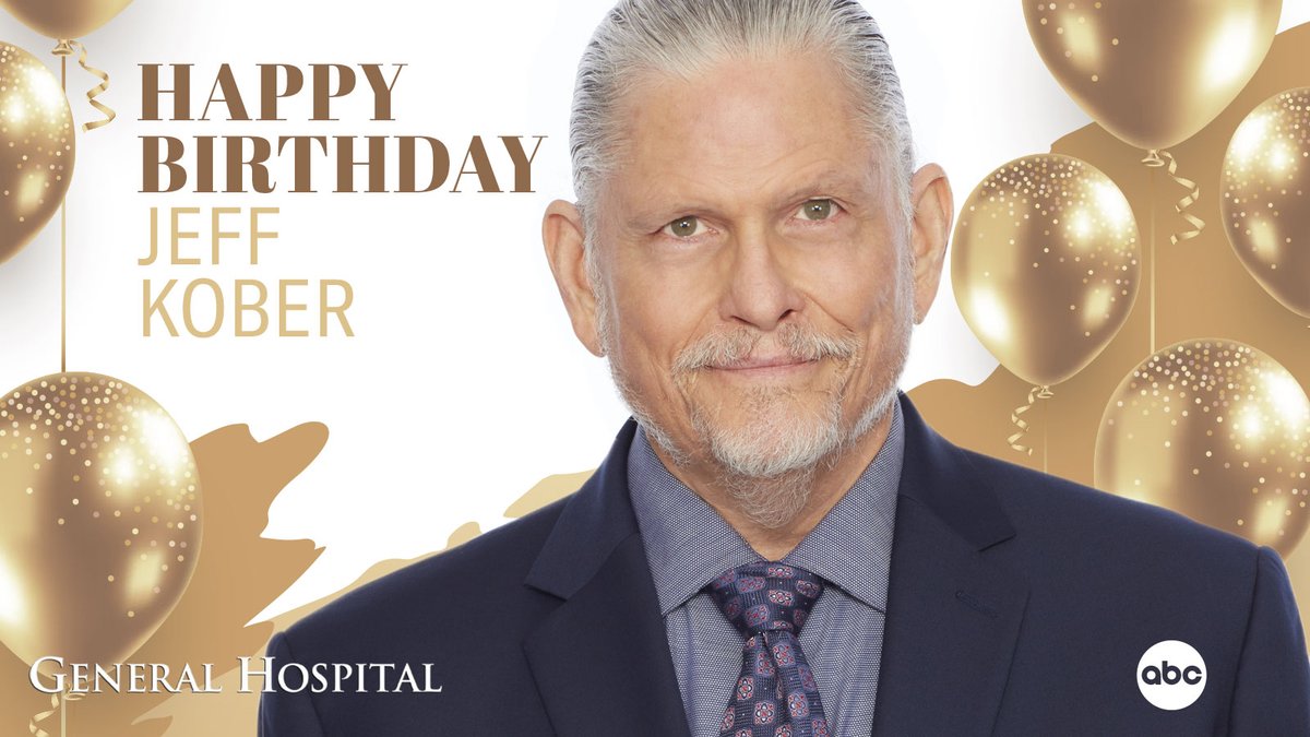 GeneralHospital's tweet photo. 🎉 Please help us wish @jeffkober a very #HappyBirthday! 🎊 #GH https://t.co/u0UjVUjdz9