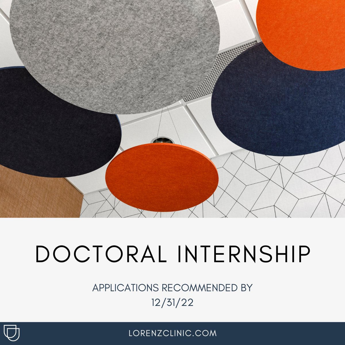 Our APPIC-listed Doctoral Internship offers psychology students an opportunity to provide services to a range of children and adults. Applications via AAPI due 12/31/22. lorenzclinic.com/clinic-news/lo…