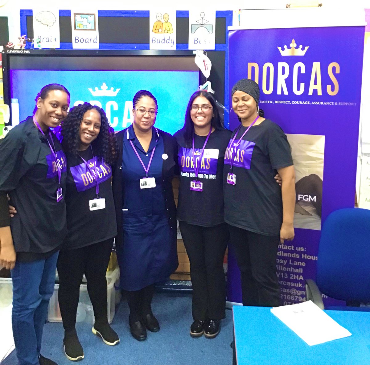 Devonshire Junior (@devonshirejun) on Twitter photo A privilege to welcome these professionals from DORCAS tonight for safeguarding CPD on FGM. DORCAS work to support those affected by FGM, and put an end to this abhorrent crime. Awareness is fundamental.
<a href="/VicAcademies/">Victoria Academies Trust</a> <a href="/VicTrustCPD/">Victoria Academies Trust School Improvement</a> <a href="/WMPolice/">West Midlands Police</a> A privilege to welcome these professionals from DORCAS tonight for safeguarding CPD on FGM. DORCAS work to support those affected by FGM, and put an end to this abhorrent crime. Awareness is fundamental.
<a href="/VicAcademies/">Victoria Academies Trust</a> <a href="/VicTrustCPD/">Victoria Academies Trust School Improvement</a> <a href="/WMPolice/">West Midlands Police</a>