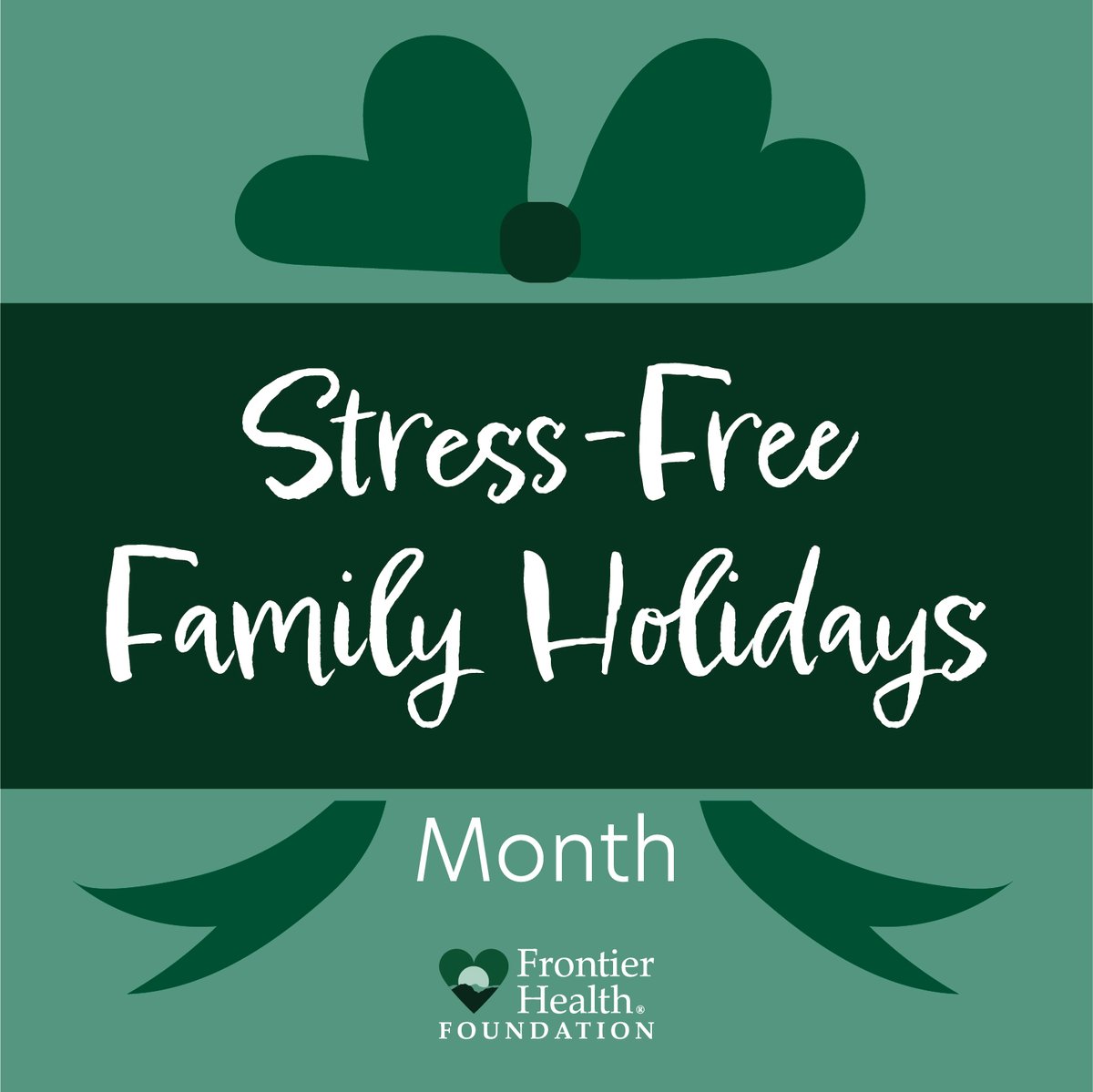FoundationatFH's tweet photo. December is Stress-Free Family Holidays Month https://t.co/ycJSG09aGP