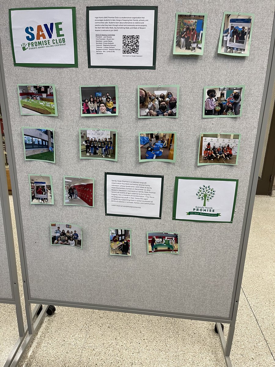 Jon Tallamy (@jontallamy) on Twitter photo So proud of our <a href="/hprhs_save/">hprhs_save</a> Ss and their leadership on the 14 day challenge for <a href="/sandyhook/">Sandy Hook Promise</a> as they continue to make a positive impact on our <a href="/HPRwildcats/">High Point Regional High School</a> community! #Wildcatpride So proud of our <a href="/hprhs_save/">hprhs_save</a> Ss and their leadership on the 14 day challenge for <a href="/sandyhook/">Sandy Hook Promise</a> as they continue to make a positive impact on our <a href="/HPRwildcats/">High Point Regional High School</a> community! #Wildcatpride