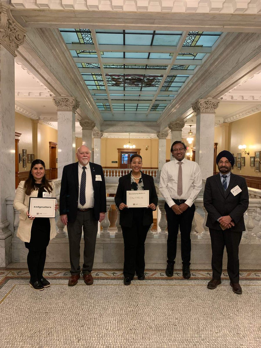 CME_Ont's tweet photo. Thank you @Charmomof5 for meeting with us today! We had a very fruitful discussion on getting the workers we need (including women in manufacturing), education and immigration, and supply chain sustainability. #ManufacturingNow https://t.co/9IqQThrzy7