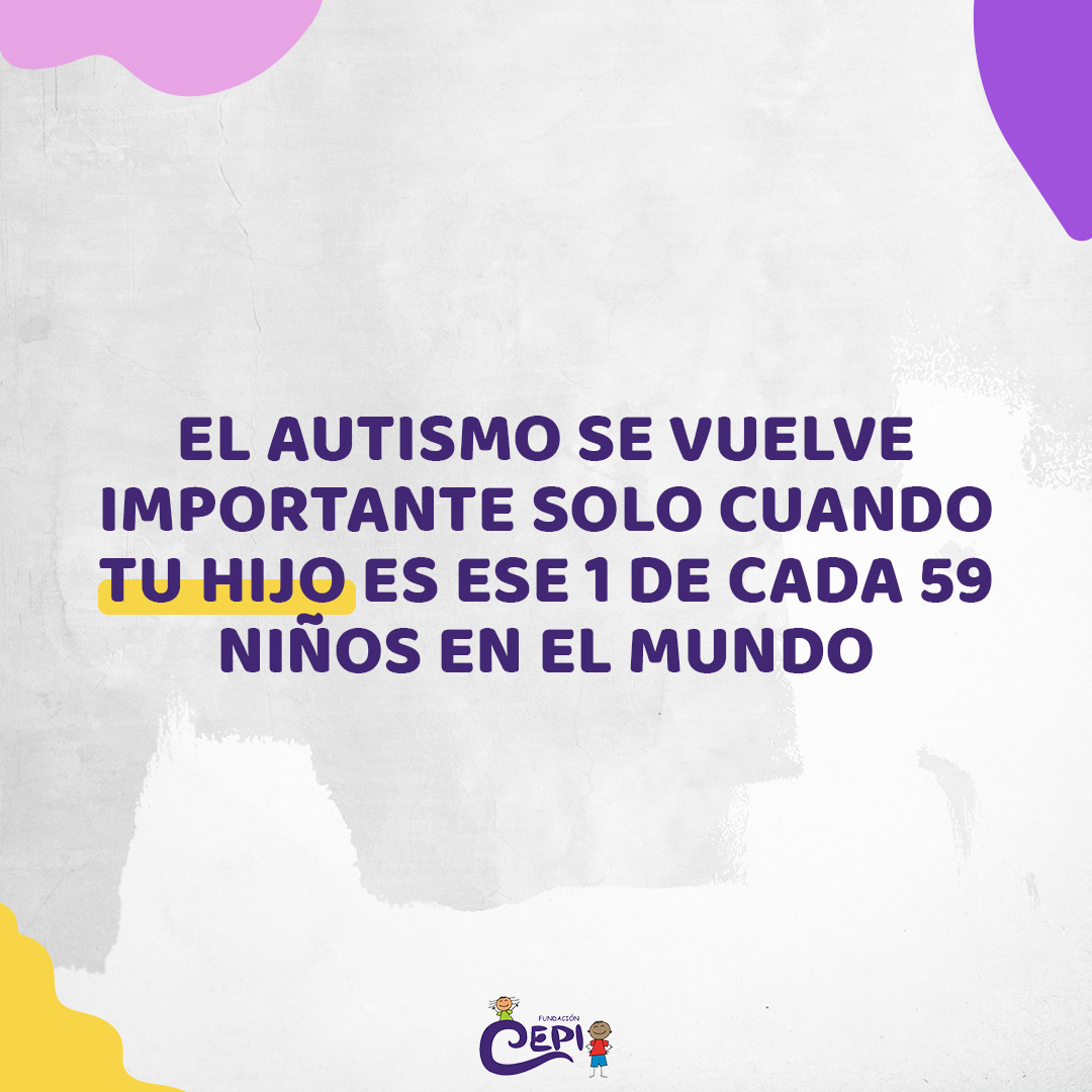FundacionCEPI's tweet photo. Un tema para reflexionar  #autismo #autism #atismovenezuela #tea #inclusion #azul #hablemosdeautismo #familiacepi https://t.co/zTfmhksRow