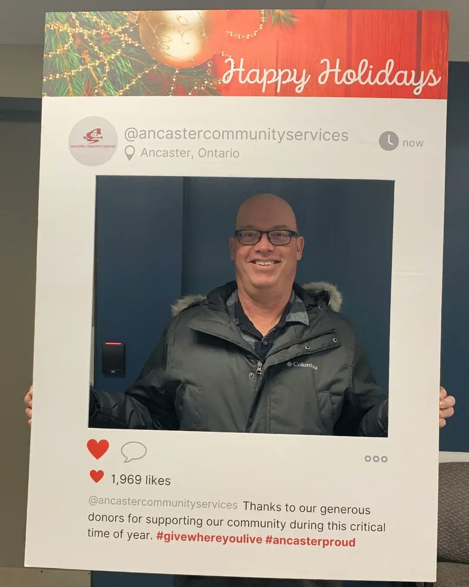 AncasterCommSer's tweet photo. Our community is amazing! β¨ Thank you so much to Andrew Pringle of Wynne, Pringle, Jeske & Kovacs for stopping by our office last week to drop off a very generous donation to our #HolidayAssistanceProgram. π
#AncasterCares #WynnePringleJeskeKovacs #HolidayDonation https://t.co/7grGJB7FJ3