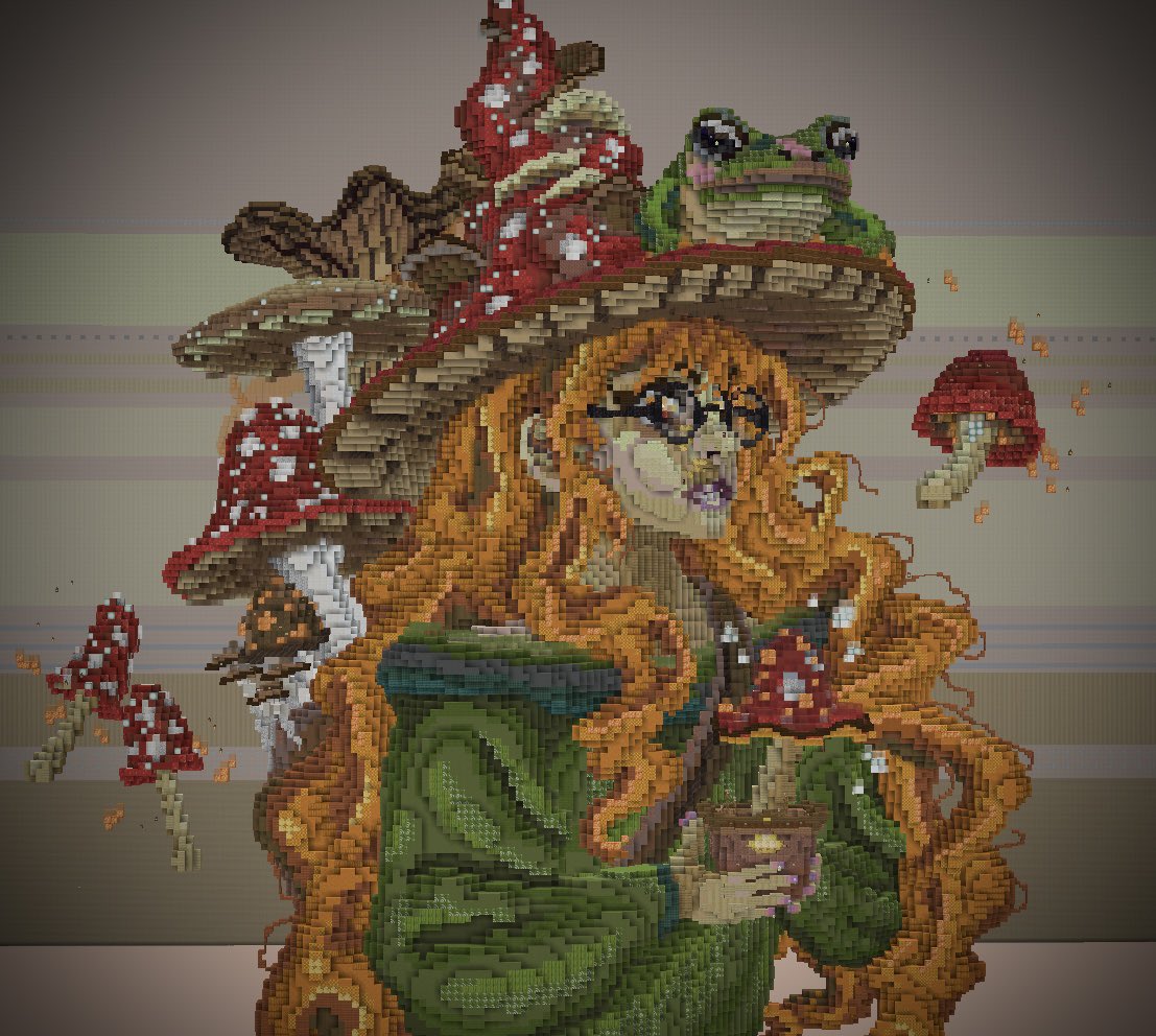 “Luminescence” 

🍄

<a href="/BuildersRefuge/">Builder's Refuge</a> #minecraft建築コミュ #Minecraftbuilds #Minecraft