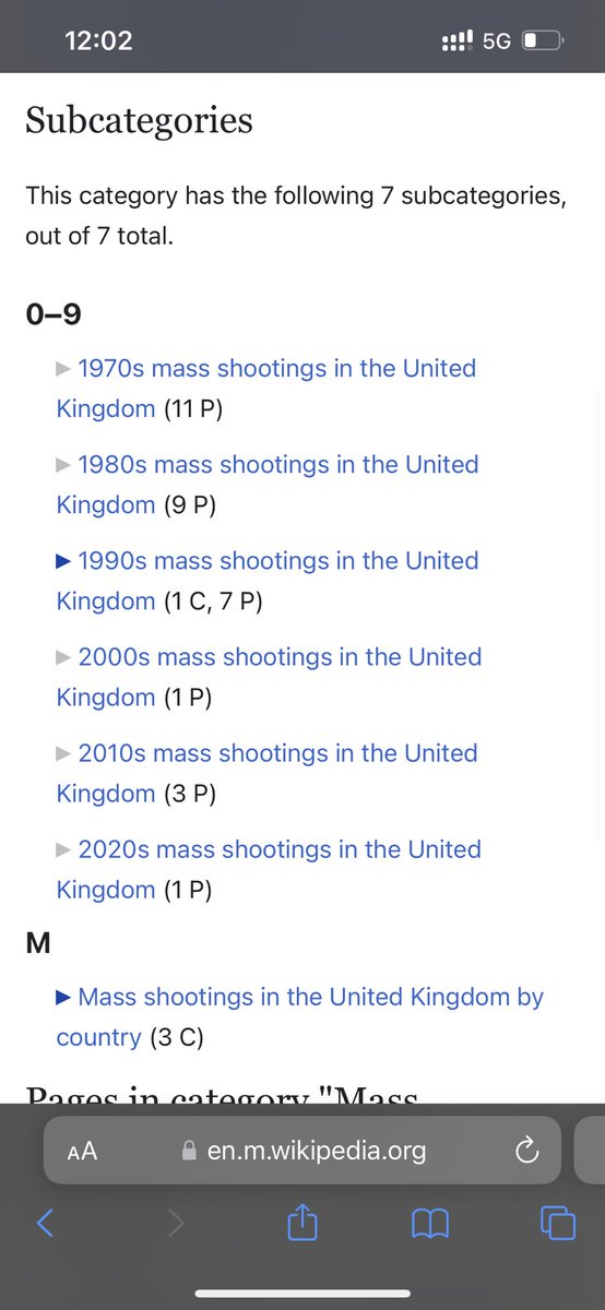 S_Shuail's tweet photo. @JoeHiatt11 @modou_ibn @BornAKang My country is backwards but at least we don’t have a list of mass shooting categorised by year in our backward country 😂. https://t.co/EiQtKNkvI4