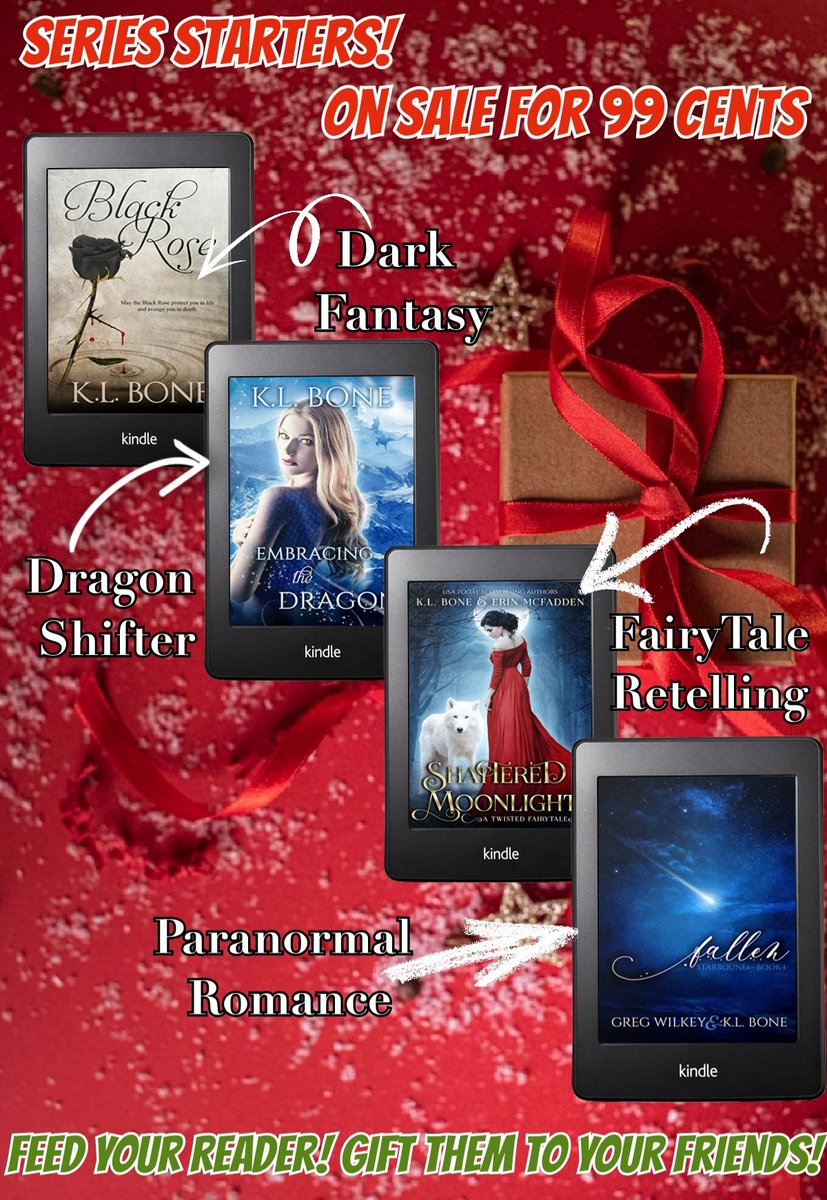 #𝟵𝟵𝗖𝗲𝗻𝘁𝘀 #Sale
⚔️Black Rose #ForbiddenLove  #DarkFantasy
🐲Embracing the Dragon
books2read.com/u/3LpMaM #DragonShifters #FantasyRomance
🐺Shattered Moonlight 
books2read.com/shatteredmoonl…
#FairytaleRetelling #Fantasy
🌟Fallen - Starbound bk1
books2read.com/fallenstarbound #NAFantasy