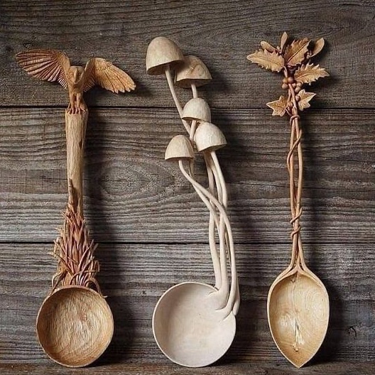 ElliottBlackwe3's tweet photo. It never fails to amaze me that there are people in this world who can take something as commonplace as a spoon and make it a true work of art.
(spoons by Giles Newman) https://t.co/DVmgGhZW4o