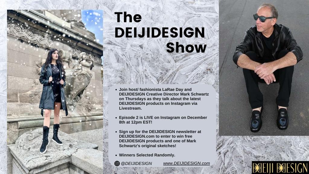 deijidesign's tweet photo. Don't miss the opportunity of a lifetime!  Speak with the living legend himself, Mark Schwartz tomorrow through the DEIJIDESIGN show at 12PM EST on Instagram via Livestream. #showtime #deijidesign #instagram #instagramlive #markschwartzdesigns #FashionTrends #Fashionista https://t.co/xWjCfABhSc