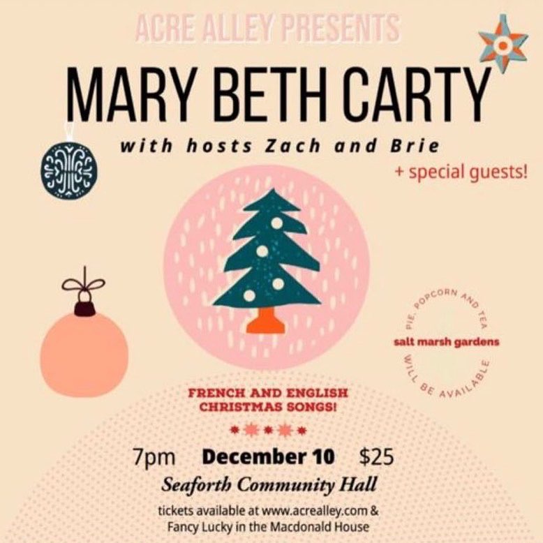 Mary Beth Carty (@stompinmary) on Twitter photo HRM friends! Would love to see you this Saturday in Seaforth! Sharing the stage with <a href="/zacharismith/">Zachari Smith</a> & Brie! HRM friends! Would love to see you this Saturday in Seaforth! Sharing the stage with <a href="/zacharismith/">Zachari Smith</a> & Brie!