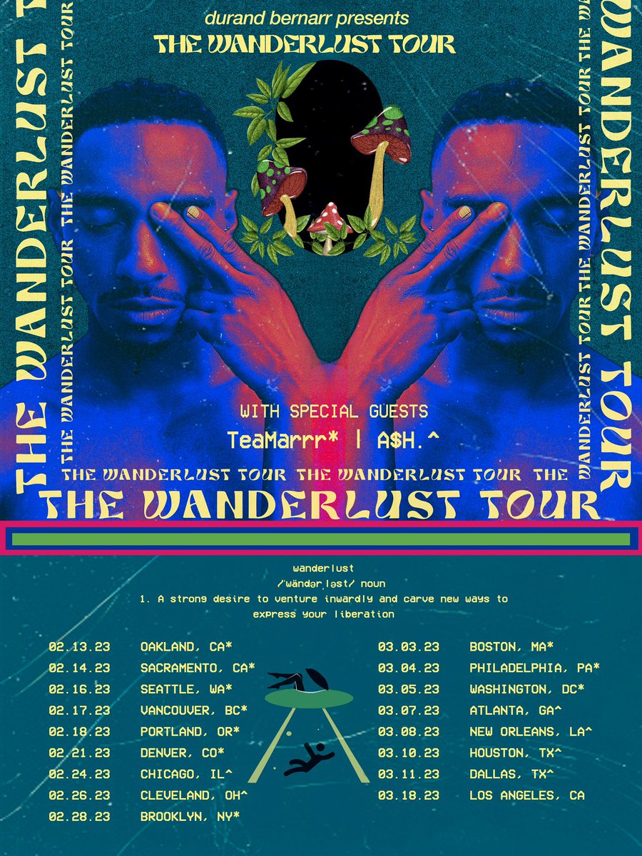 A$H. (@iamjustash) on Twitter photo No words to describe the excitement I have right now!
I’m going on tour‼️‼️
Thank you to <a href="/durandbernarr/">Yo’ Grammy Nominated Cousin</a> for this amazing opportunity! Ily
Big ups to @ImalilTcup on the cities you’re hitting😝💋💪🏽💕
All I gotta say is be ready!!
Tix👉🏽 bit.ly/3HrC0C6
My opening cities 👇🏽 No words to describe the excitement I have right now!
I’m going on tour‼️‼️
Thank you to <a href="/durandbernarr/">Yo’ Grammy Nominated Cousin</a> for this amazing opportunity! Ily
Big ups to @ImalilTcup on the cities you’re hitting😝💋💪🏽💕
All I gotta say is be ready!!
Tix👉🏽 bit.ly/3HrC0C6
My opening cities 👇🏽