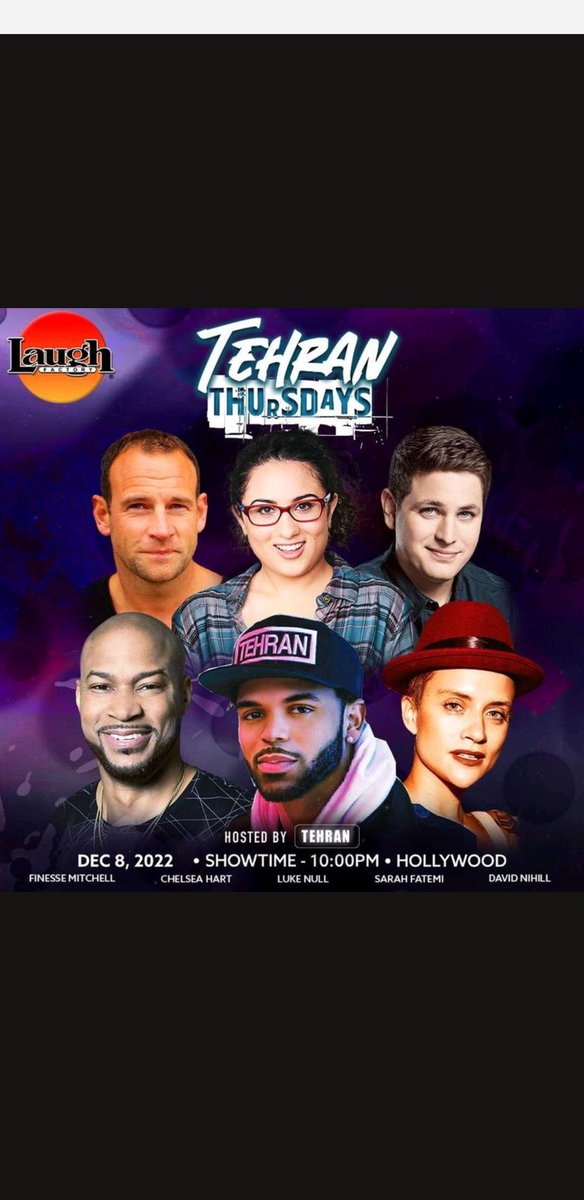 So excited about this! @IAmTehran @chelseahartisme @Finessemitchell @davidnihill @Luke_Null @LaughFactoryHW https://t.co/4o5EG5t3d9