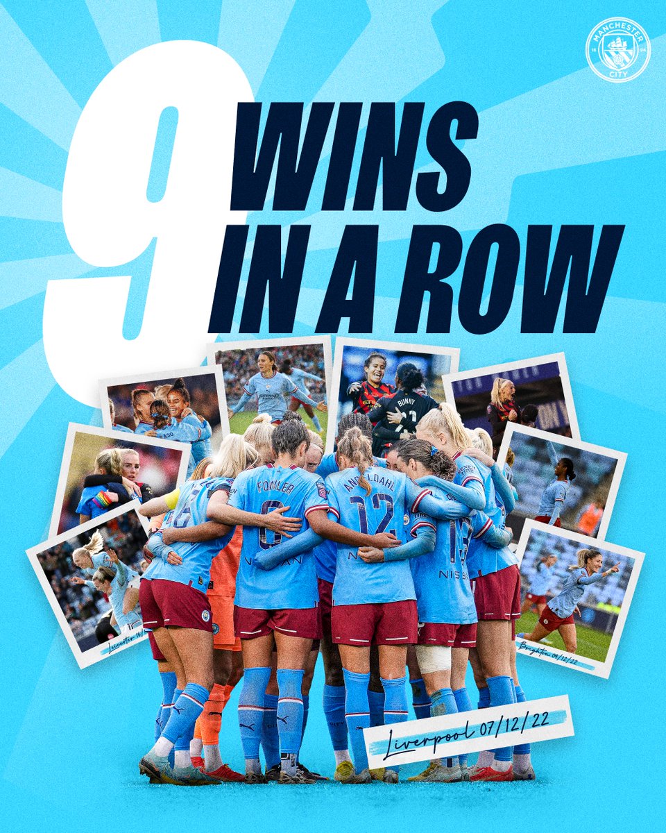 Man City Women on Twitter "That victory takes us to NINE consecutive