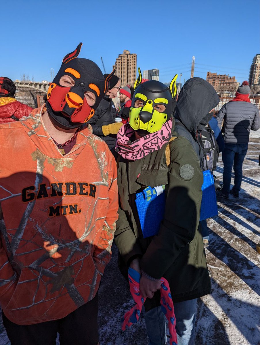 Some of our pups from the Red Undies run on 12/3/22