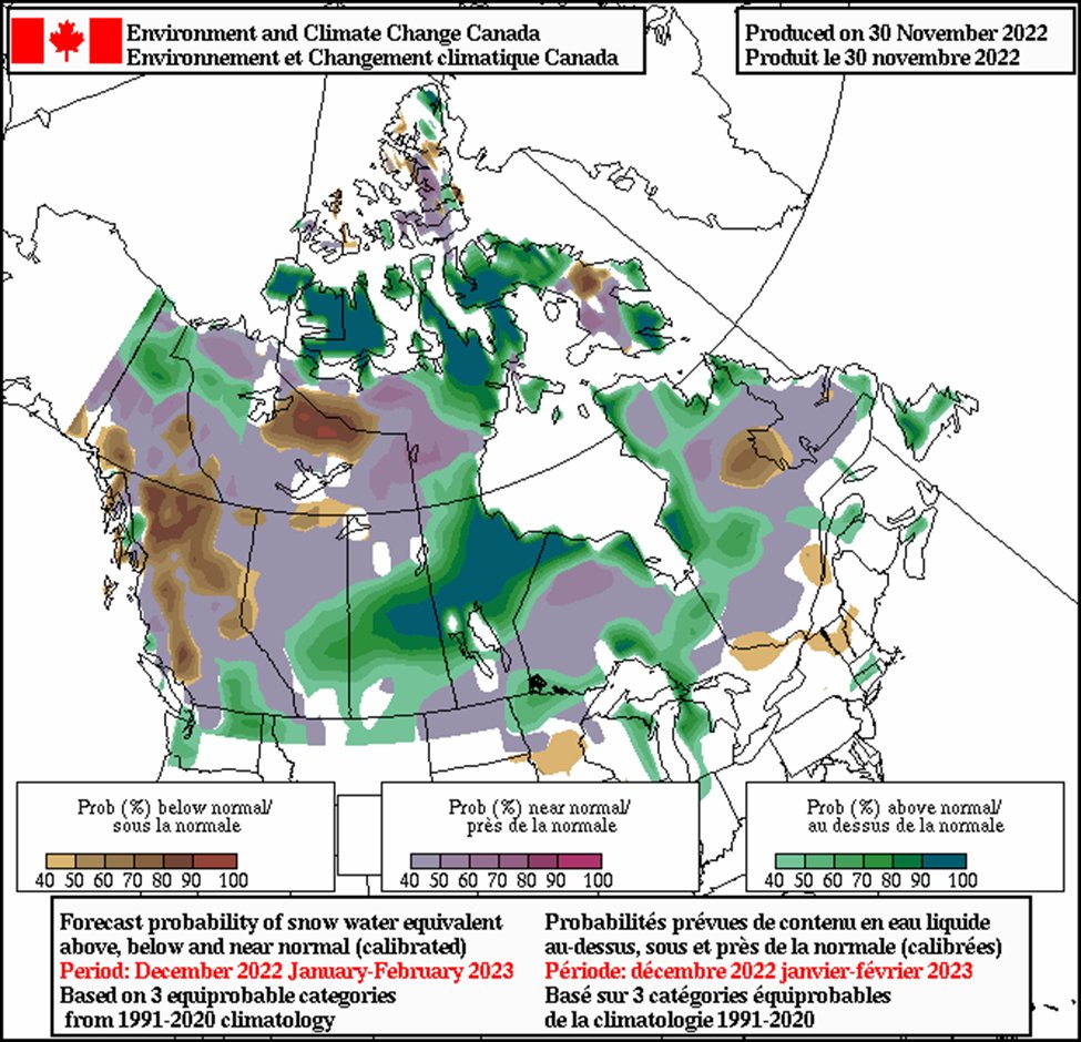 harder_water's tweet image. With an early winter onset in parts of the prairies, and high probability of more snow, the snowpack will be important for ag this coming year. Snow data sources relevant to ag are limited so best approach is to go out and measure it yourself...🧵#KnowYourSnow #WestCdnAg 1/15