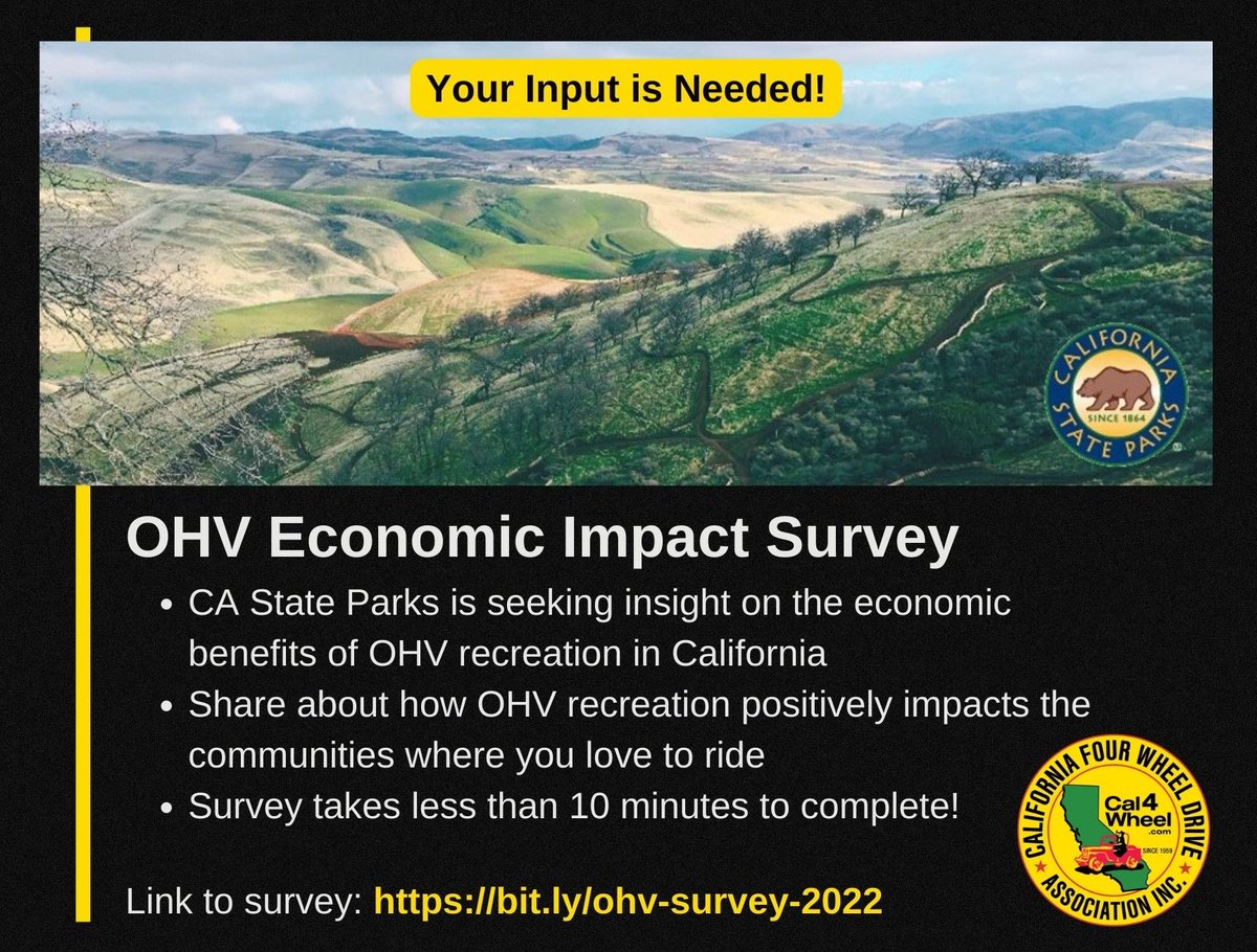 California Four Wheel Drive Association, Inc. tweet media