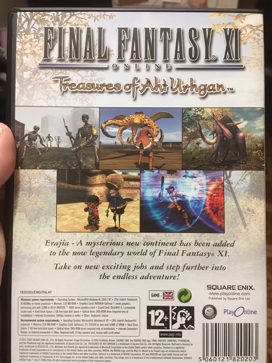 RicardoFAndres's tweet photo. Una de las portadas más bonitas que he visto en un juego. #FFXI #TOAU https://t.co/hOnG8usYTw
