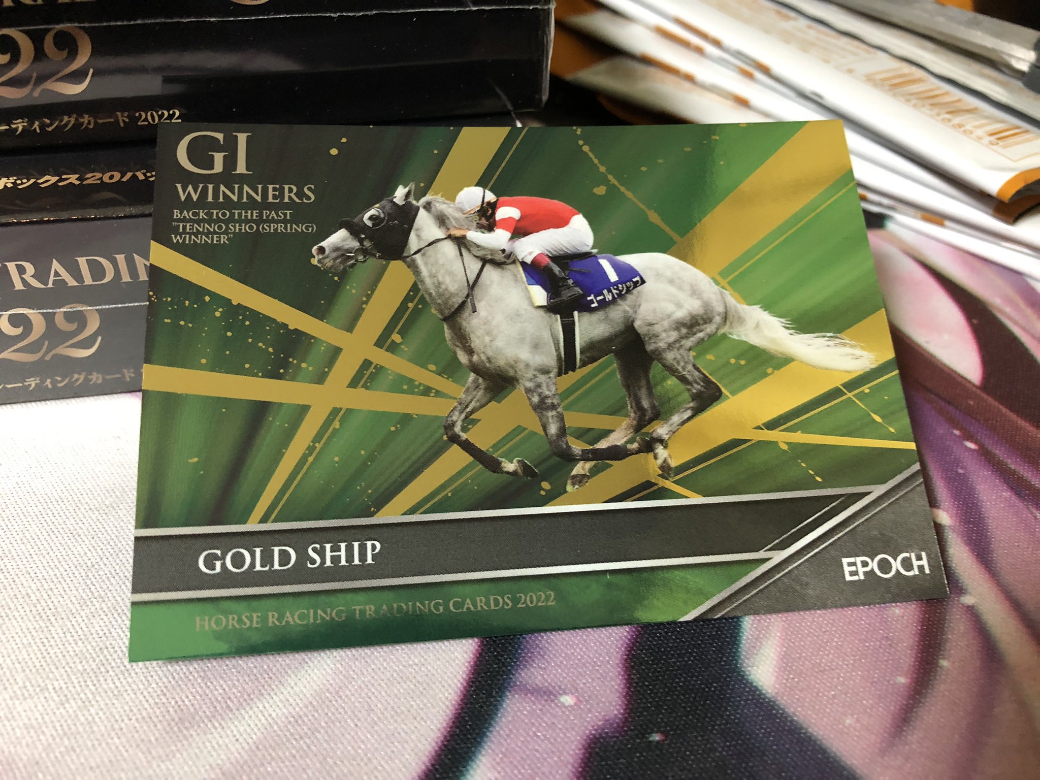 競馬 EPOCH HORSE RACING メイショウボーラーDNA CARD | www