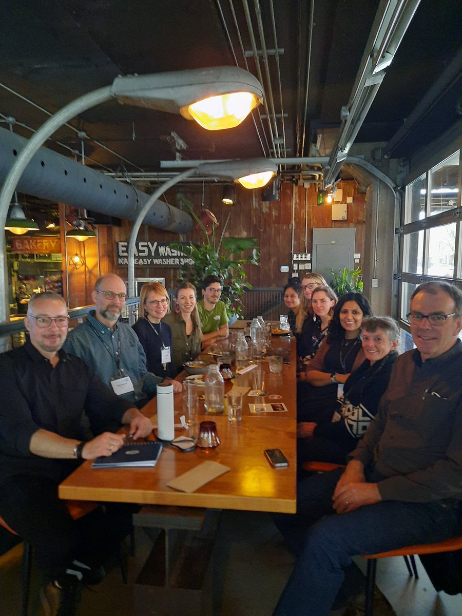 Thank you to all our editorial board members of <a href="/ArcticScienceJ/">Arctic Science Journal</a> for everything that you do to shape the future of Arctic research. So nice to be together again in person and it was wonderful to meet our new ECR board as well. #goteam #ASM2022 <a href="/ArcticNet/">ArcticNet</a>