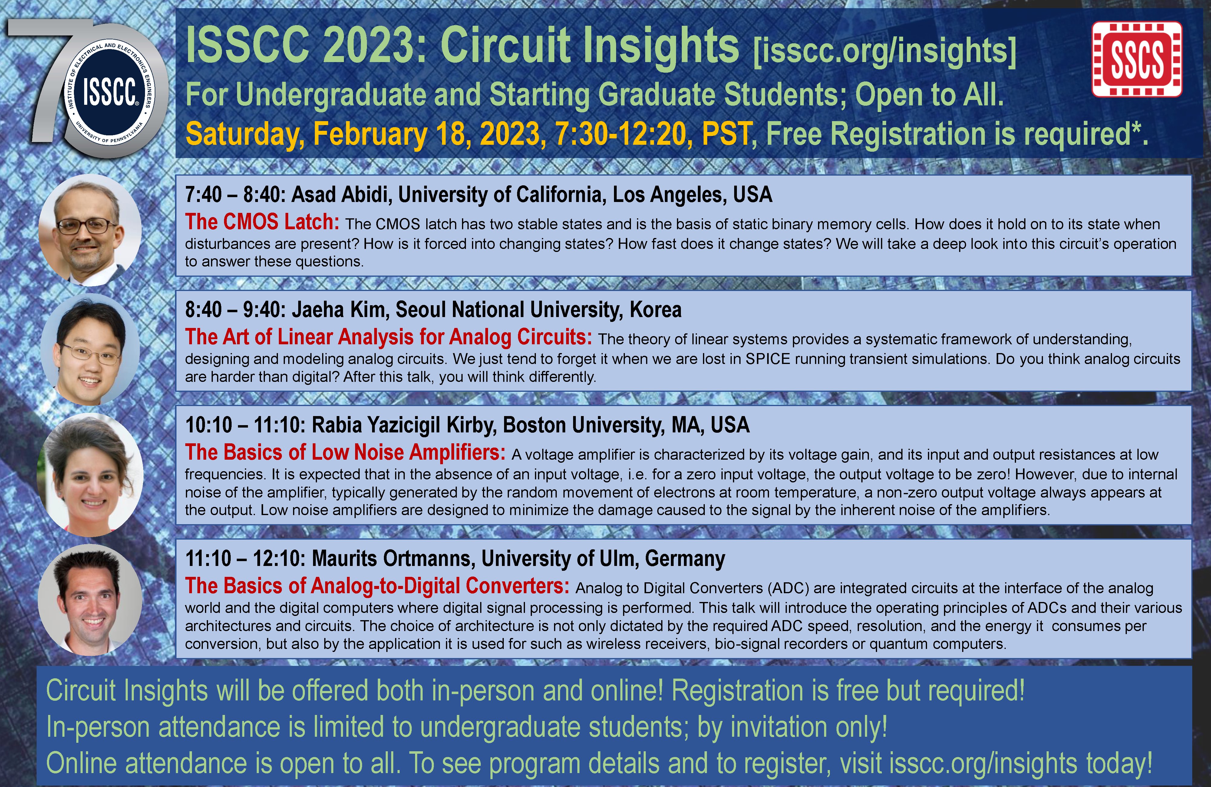 Image Sensors World ISSCC 2025 Call For Papers And Press, 50 OFF