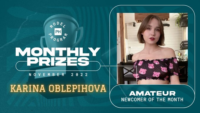 Congrats to November's Models of the Month!   @MilanaMilkaxxx  @ANGELAWHITE  @_oblepihova  @mysexykiaramia<a class="tags" href="/tag/milanamilkaxxx">@milanamilkaxxx</a>