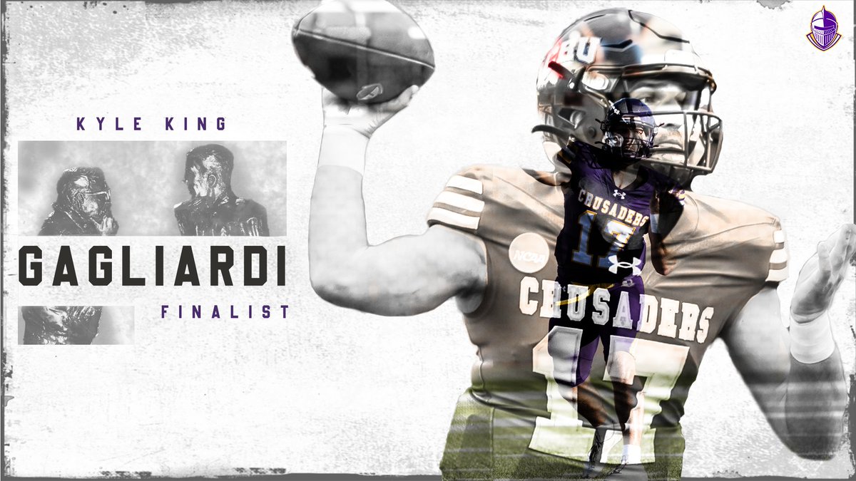 CruFootball's tweet image. 🗣️GAGLIARDI TROPHY FINALIST! 

#gocru | #stac22