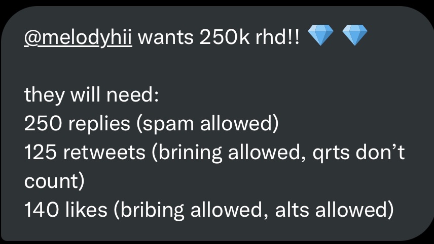 HELP PLEASE I REALLY NEED THIS!! LIKE, RT AND SPAM FOR 4 FOLLOWS

TYSM @.itsdopa FOR THE RTD 😭
