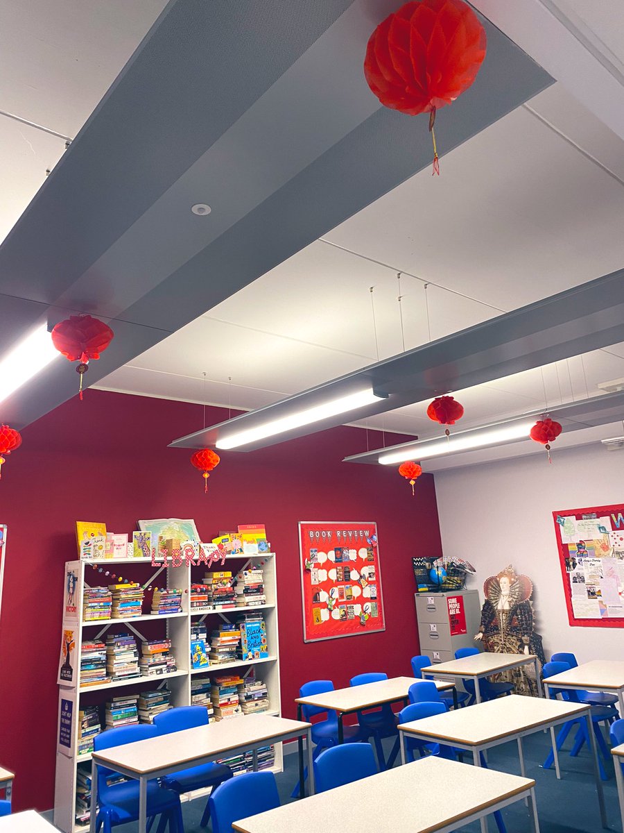 Humanities_THS's tweet photo. We loved decorating our classroom for #SixthFormerForADay today 🇨🇳🏮🥠 https://t.co/DyANEsYWLE