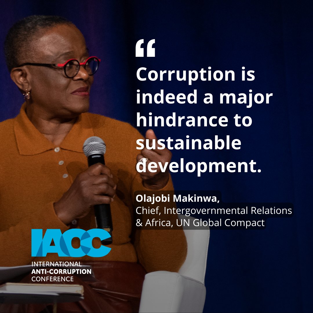 International Anti-Corruption Conference tweet media